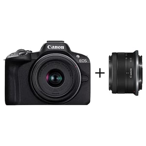 Canon EOS R50 BK Mirrorless Digital Camera Body Black With RF-S18-45mm F4.5-6.3 IS STM KIT