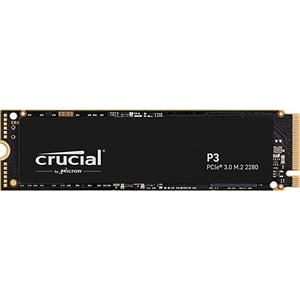 

Crucial P3 PCIe 3.0 3D NAND NVMe M.2 Internal SSD 2TB Black CT2000P3SSD8