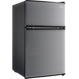 evvoli 100 Liters Top Mount Refrigerator / Adjustable Leg / Interior Light / Defrost Type