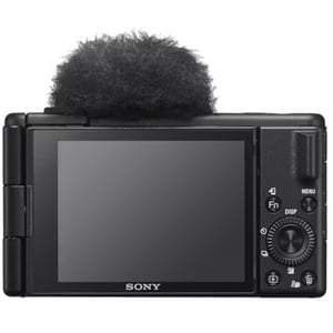 Sony ZV-1 II 4K and 20.1MP Compact Vlog Digital Camera with 1″ Exmor RS CMOS Sensor and Wide-Angle Lens - Black