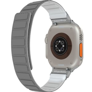 

Blupebble Marmolada Silicone Reversible Magnetic Watch Strap Grey/White