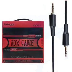 

Sonilex Aux Cable 1000mm Black