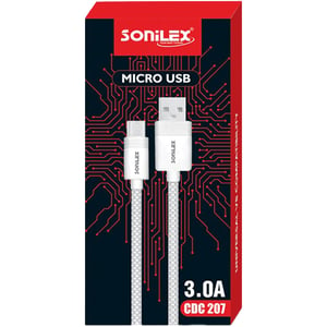 

Sonilex Micro USB Data Cable 1m White