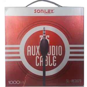 

Sonilex Aux Cable 1000mm Black