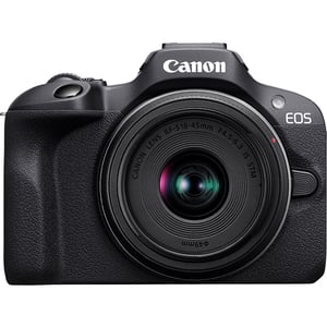 Canon EOS R50 Mirrorless Digital Camera Body Black With RF-S 18-45mm F4.5-6.3 IS STM Lens