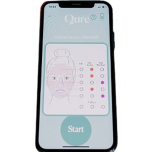 

Qure Rejuvalight Pro Face Wear Clinical Grade LED Light Therapy Mask MJ-03