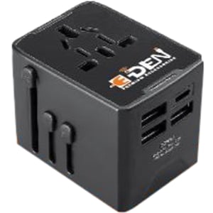 

E-Den Travel Adaptor Black