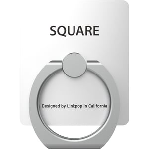 

Linkpop Square Mobile Ring Holder White