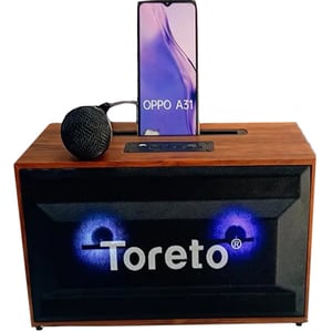 

TORETO Bluetooth Speaker With Mic Wooden TOR-368