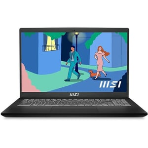 

MSI Modern 15 B7M Business (2023) Laptop - AMD Ryzen 5-7530U / 15.6inch FHD / 512GB SSD / 8GB RAM / Shared AMD Radeon Graphics / Windows 11 Home / English & Arabic Keyboard / Classic Black / Middl