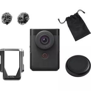 

Canon PowerShot V10 Advanced Vlogging Camera Kit Black