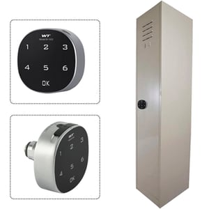 

Mahmayi Modern Single Door Locker With Digital Lock 38x46x183 cm