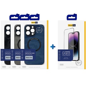 

AcceOn Case With Screen Protector Assorted iPhone 14 Pro