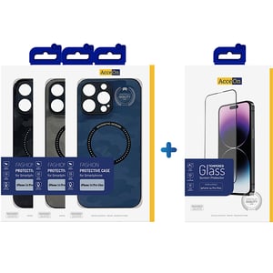 

AcceOn Case With Screen Protector Assorted iPhone 14 Pro Max