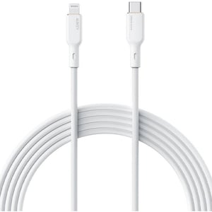 

Aukey Silicone USB-C To Lightning Cable 1m White