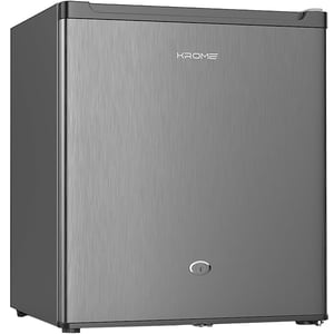 

KROME 60L Single Door Refrigerator Silver - KR-RDC60H