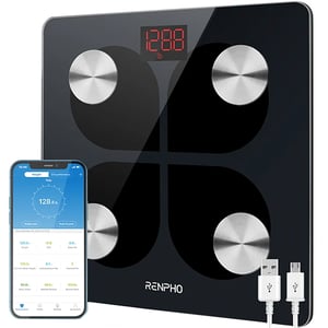 Renpho Rechargeable Smart Scale ES-28ML-BK