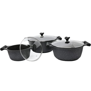 

Prestige Granite Non-Stick Aluminium Essentials 6Pcs Set PR80970