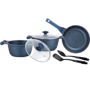 Prestige Granite Cookware Set 7pcs Induction Base PR80959