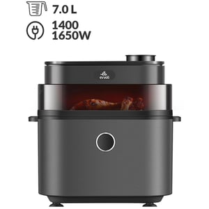 

Evvoli Air Fryer With Digital Control Panel EVKA-AF8008D