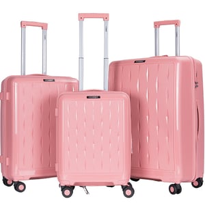 Stargold Hard Side Trolley Luggage 3 Pcs Set 20"/24"/28"