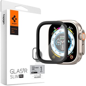 

Spigen GLAStR SlimPro Screen Protector Black Apple Watch Ultra 49mm