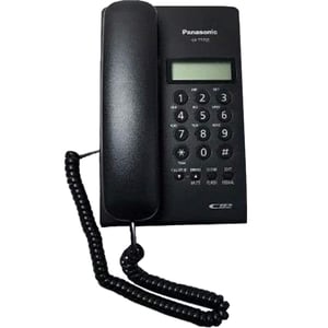 Panasonic Corded Telephone Black KXT-7703 BLK