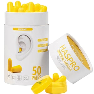 

Haspro Ultra Soft Earplug Pair of 50 pcs Yellow