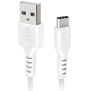 

SBS USB 2.0 To Type-C Data Sync Charging Cable 1.5m White