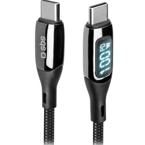 

SBS USB Type-C To Type-C Data Sync Charging Cable 1m Black