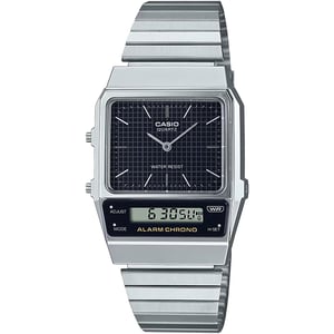 Casio plain cheap black watch