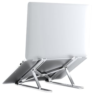 Maxguard Moda Series Adjustable Laptop Stand Silver