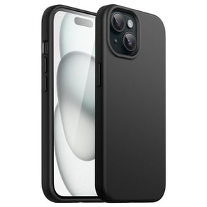 

FITIT Magnetic Silicone Case for iPhone 14 Plus 6.7-Inch, Compatible with all MagSafe accessories, Silky-Soft Touch Full-Body Protective Phone Case, Shockproof Cover - Black