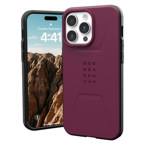 

UAG Civilian Magsafe Case Bordeaux iPhone 15 Pro