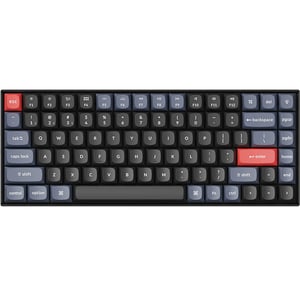 

Keychron Pro QMK/VIA Wireless Mechanical Keyboard Black - K2P-G1