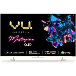 

VU 65QMP 4K Ultra HD Smart Android QLED Television 65inch (2023 Model)