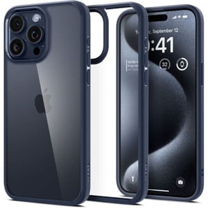 

Spigen Ultra Hybrid Case Navy Blue iPhone 15 Pro Max