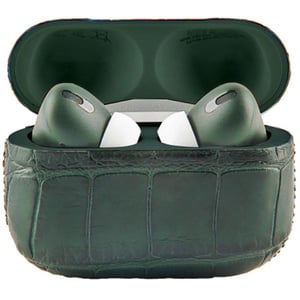 

Merlin Craft 92033 AirPods Pro Gen 2C Leather Alligator Green