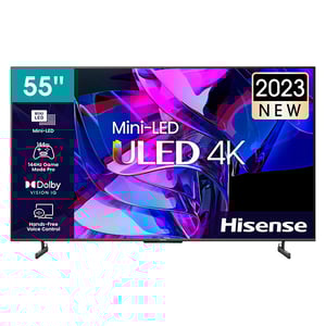 

Hisense 55U7K MiniLED 4K ULED Smart Television 55inch (2023 Model)