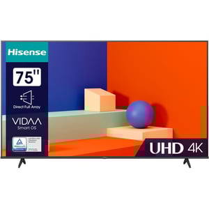 

Hisense 75A61K 4K Smart DLED Television 75inch (2023 Model)