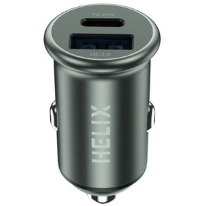 

Helix Ultra Fast Car Charger Silver