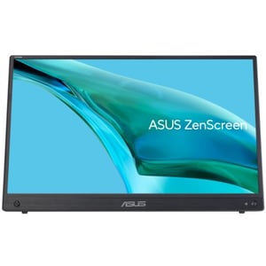 ASUS ZenScreen MB16AHG portable monitor — 16 inch (15.6 inch viewable) FHD (1920 x 1080), IPS, 144Hz, USB-C, Mini-HDMI, Freesync Premium™, Ergo kickstand, Tripod socket, Flicker Free, Low Blue Light