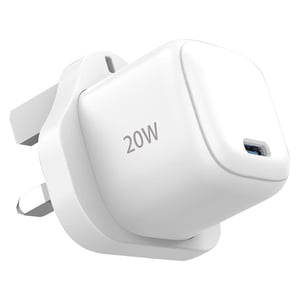 

Skech Power Delivery USB-C Charger With Lightning Cable 20W White