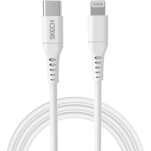

Skech USB-C To Lightning Cable 0.9m White