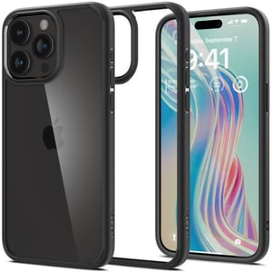 

Spigen Crystal Hybrid Case Matte Black iPhone 15 Pro