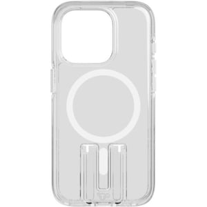 

Tech21 EvoCrystal Kick MagSafe Case Clear/White iPhone 15 Pro