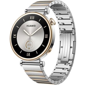 

Huawei ARA-B19 GT4 Smartwatch Aurora Silver With Stainless Steel Strap