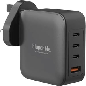 Blupebble 4-Port PD GaN Fast Charger Black