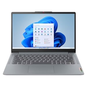 

Lenovo IdeaPad Slim 3 14IAH8 (2022) Laptop - 12th Gen / Intel Core i5-12450H / 14inch FHD / 512GB SSD / 8GB RAM / Shared Intel UHD Graphics / Windows 11 Home / English & Arabic Keyboard / Arct