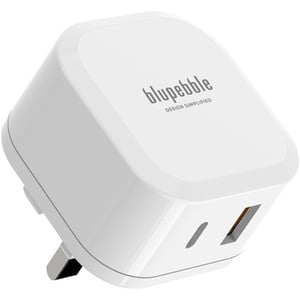 

Blupebble 2-Port GaN Charger 65W White